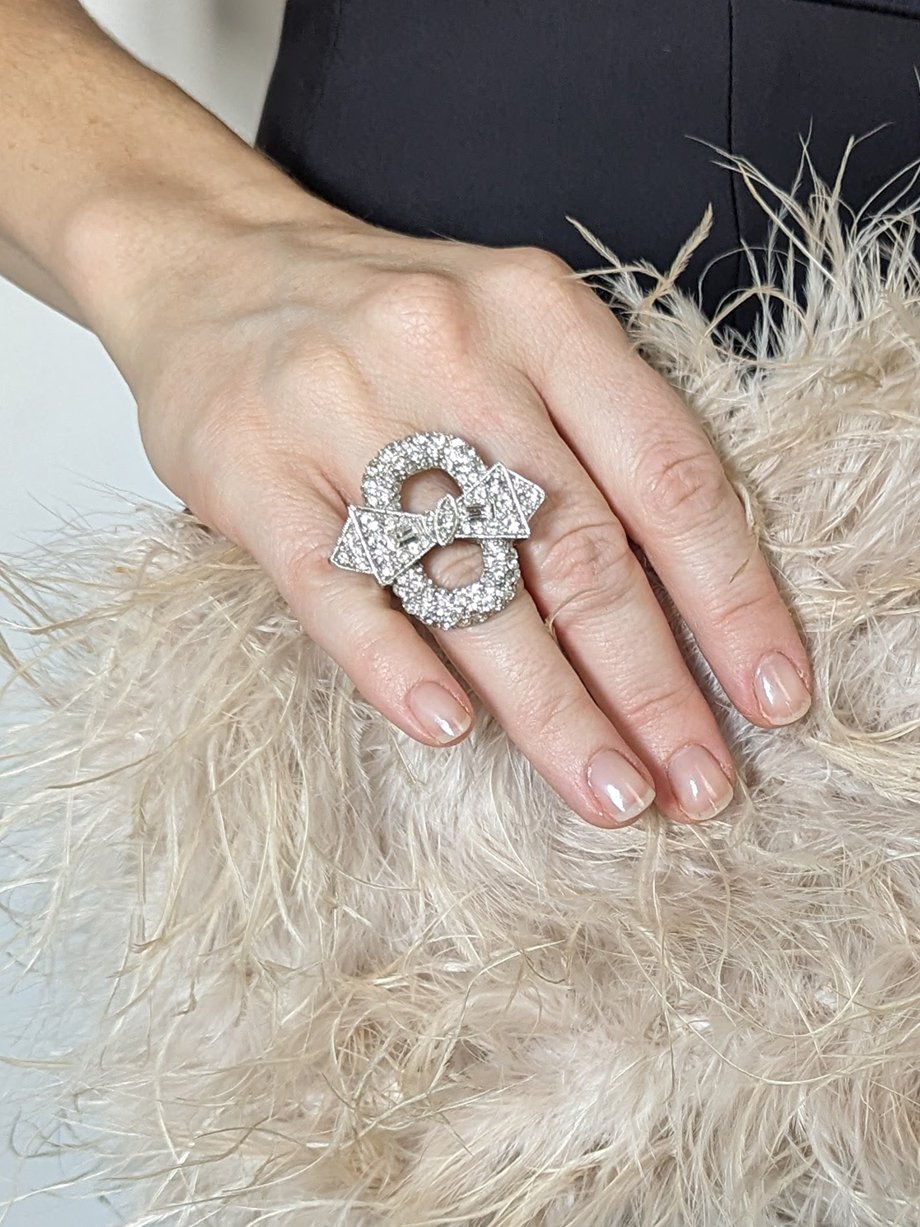 Dior Christian  Ribbon Ring photo 3