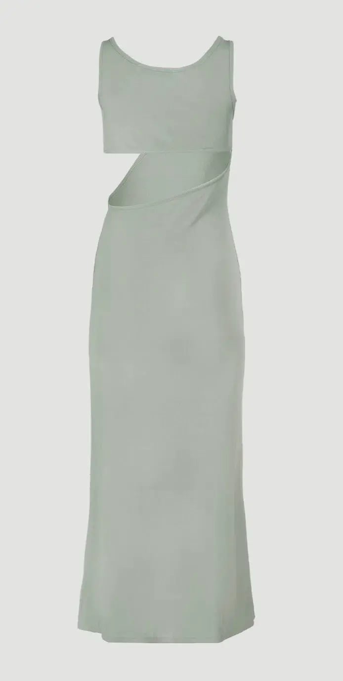 Christopher Esber Disconnect S Buckle Split Dress Mint Size 8 photo 2