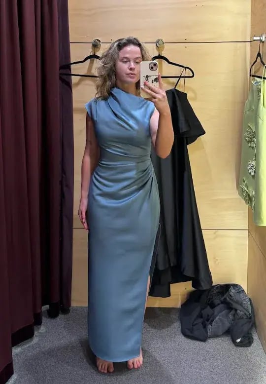 Elliatt Coralie Maxi Gown in Blue. AU 8 photo 4