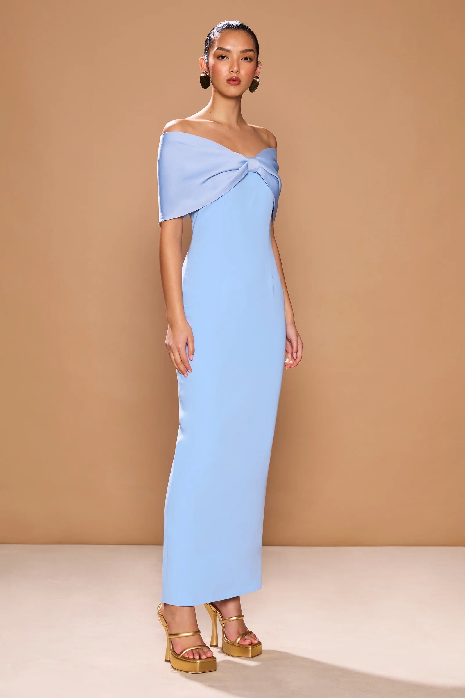 SONYA BELLUNO DRESS - AZZURRO photo 2
