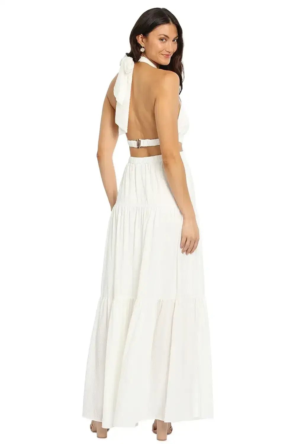 Significant Other Clementine Dress White Size 10 photo 3