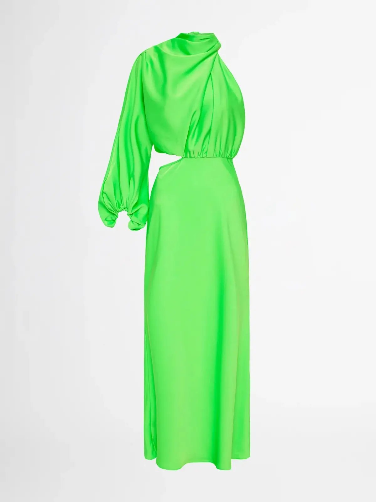 Sheike Olivia Maxi Dress Neon Green Size 8 photo 4