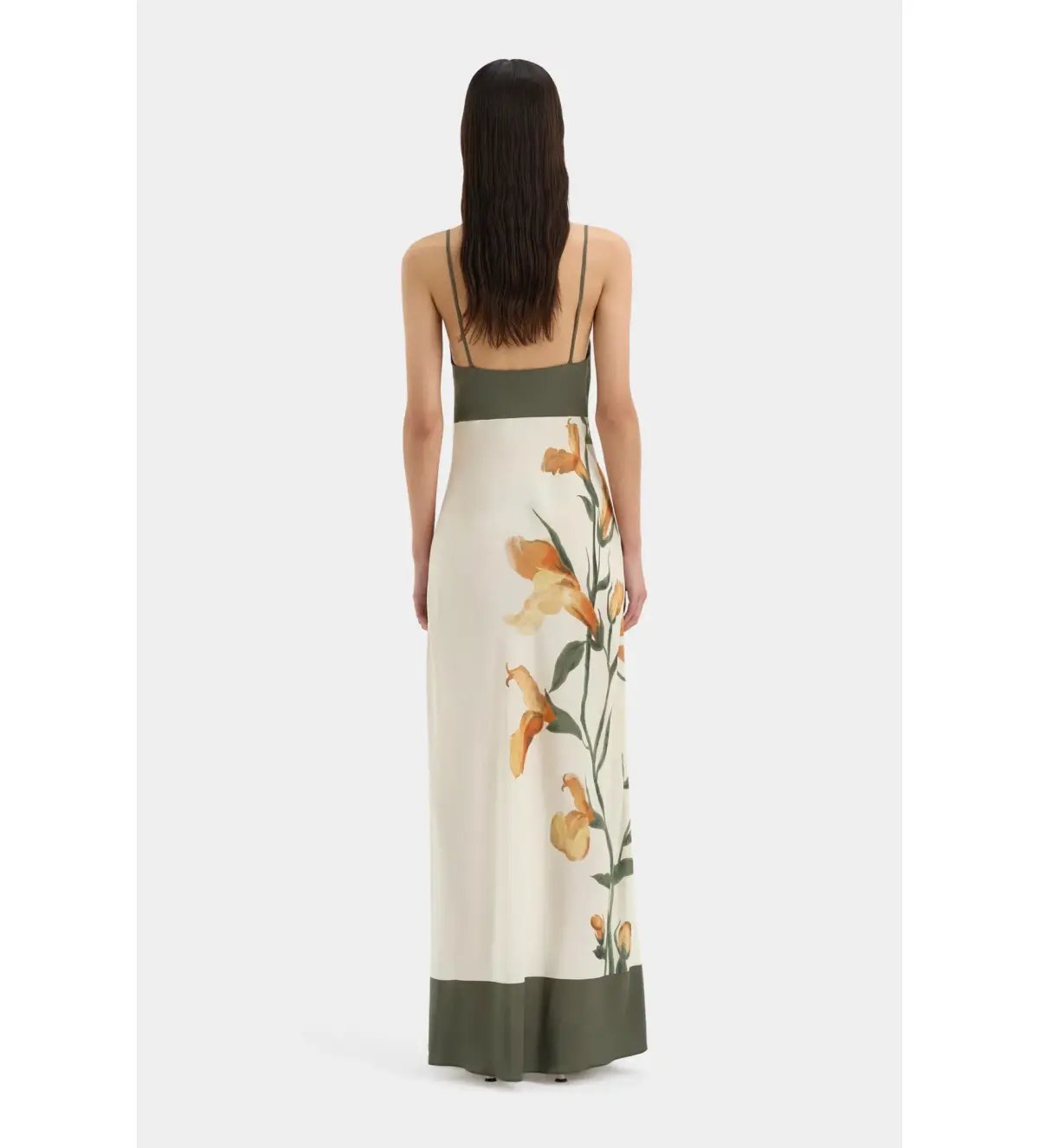 Sir The Label Constance V Neck Slip Dress Iris Floral Size 0 / AU 6 photo 3