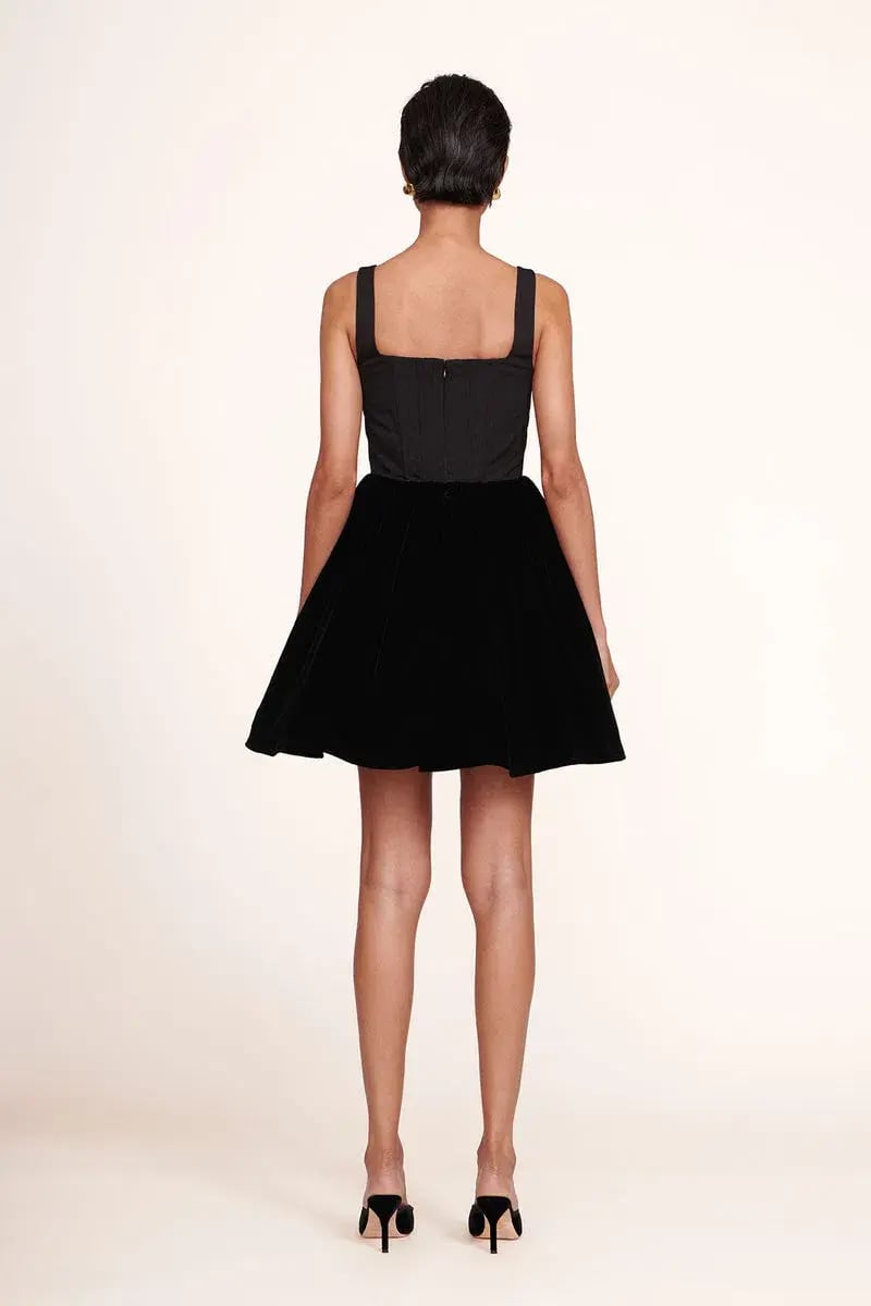 Staud Landscape Dress Black Size 8 photo 3