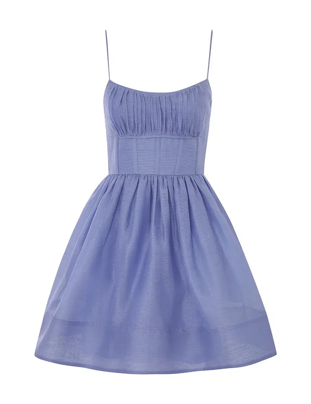 Zimmermann Natura Mini Dress in Iris Size 0P / AU 6 photo 2