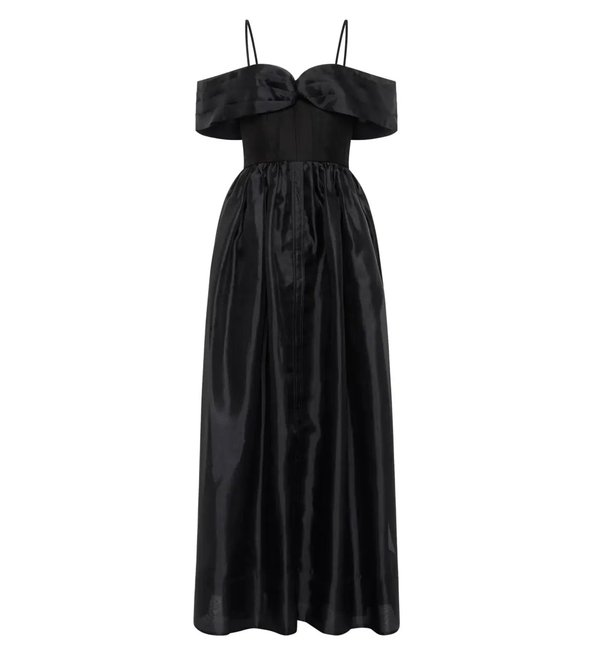 Aje Cordelia Corset Maxi Dress in Black Size S / AU 8 photo 5