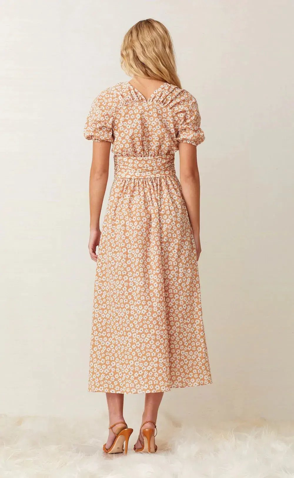 Bec & Bridge Zoe Maxi Dress Peach Size AU 8 photo 3