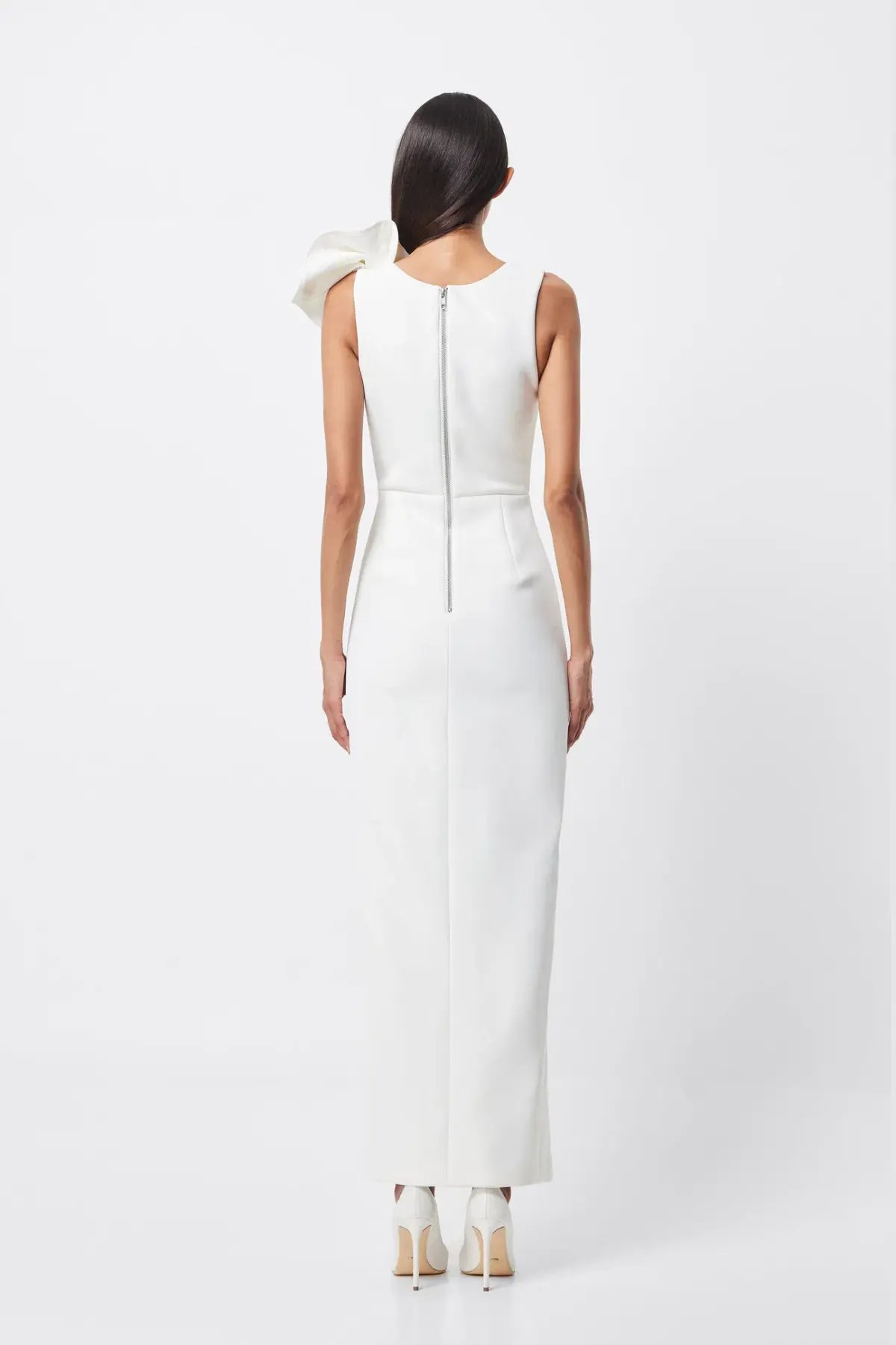 Mossman Infatuation Maxi Dress White Size 12 photo 2