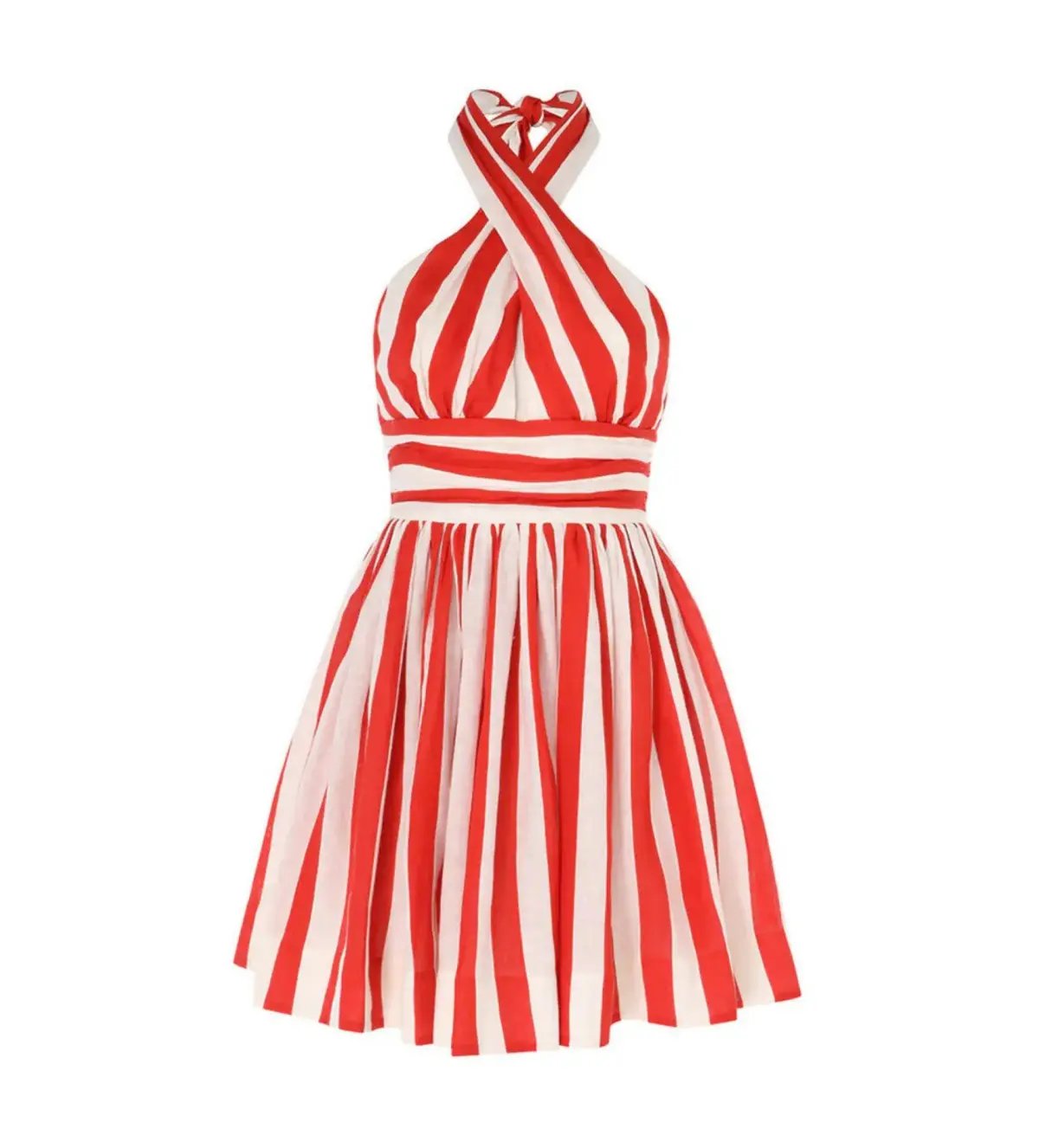 Zimmermann Alight Halter Mini Dress Multi Size 1/AU 10 photo 5