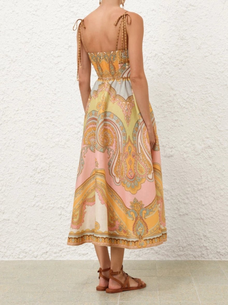 Zimmermann Maxine Picnic Midi Dress photo 2