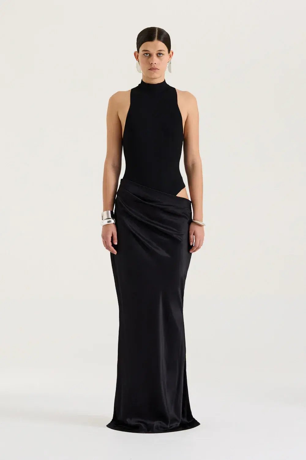 Henne Soraia Dress Maxi Black Size AU 6 photo 2