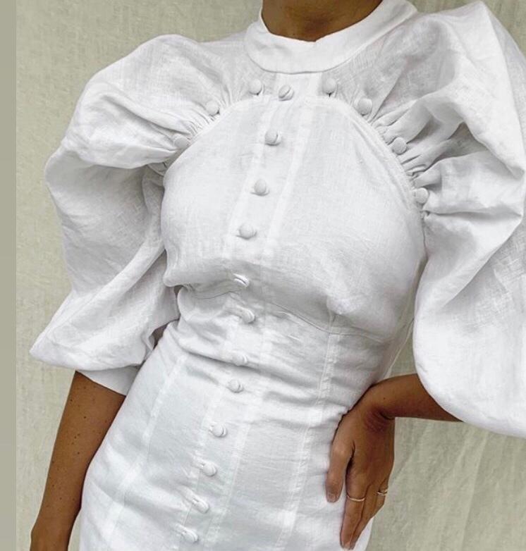Joslin Studio Fluer dress white size 8 photo 2