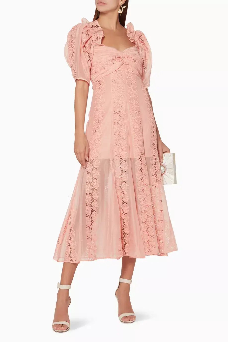 Alice McCall About You Midi Dress Rogue Pink Size 8 photo 4