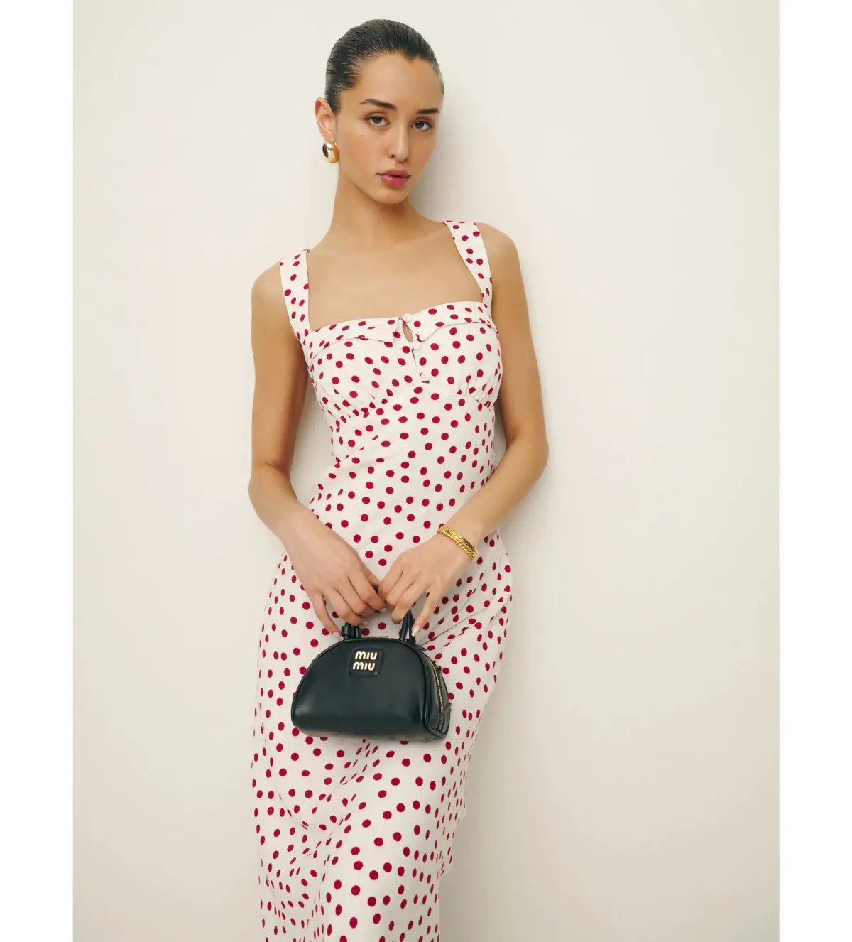 Reformation Tancy Dress in Bingo Print Size 2 / AU 6 photo 3