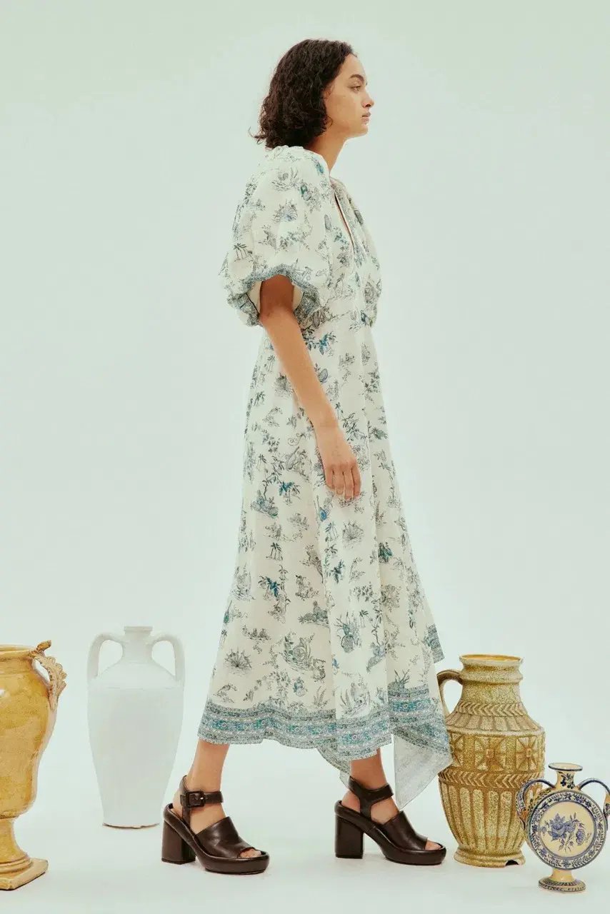 ALEMAIS Casa Midi Dress Print 8 AU photo 17