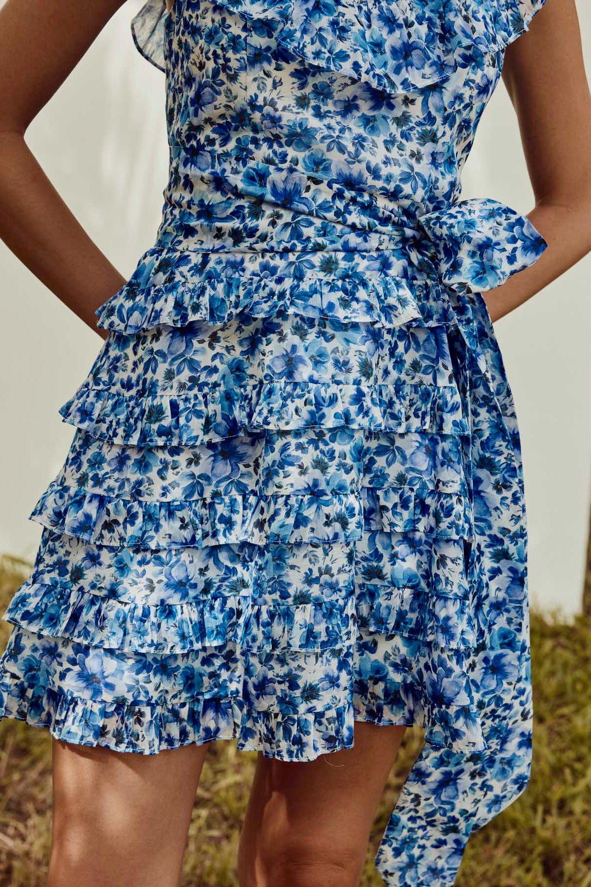 TALULAH PETULA MINI DRESS - FLORAL PRINT photo 4