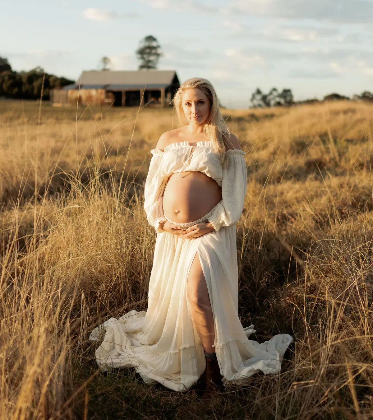 We Are Reclamation There Is Nothing Quite Like You Two Piece Ivory Gown One Size photo 4