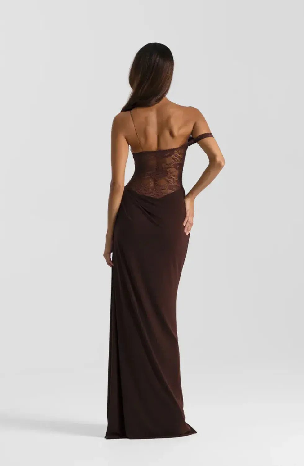 Natalie Rolt Sloane Maxi Dress Espresso Size 1 AU 8 photo 3