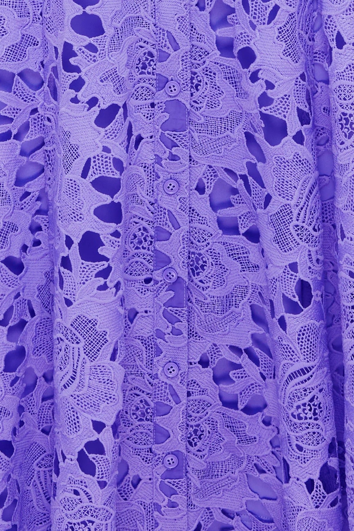 LEO LIN ALIYAH LACE BUTTERFLY SLEEVE MIDI DRESS - LAVENDER photo 6
