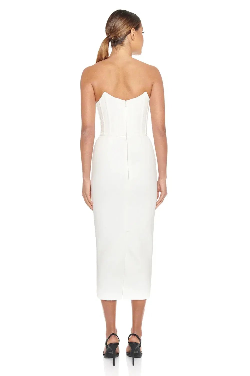 Eliya the Label Lilian Dress White Size 8 photo 2