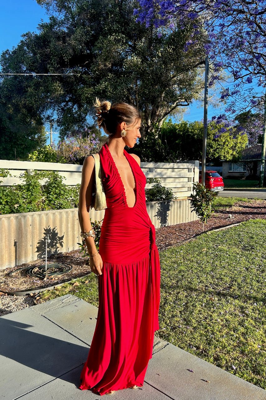 Deconduarte Dakota Dress - Pure Red photo 3