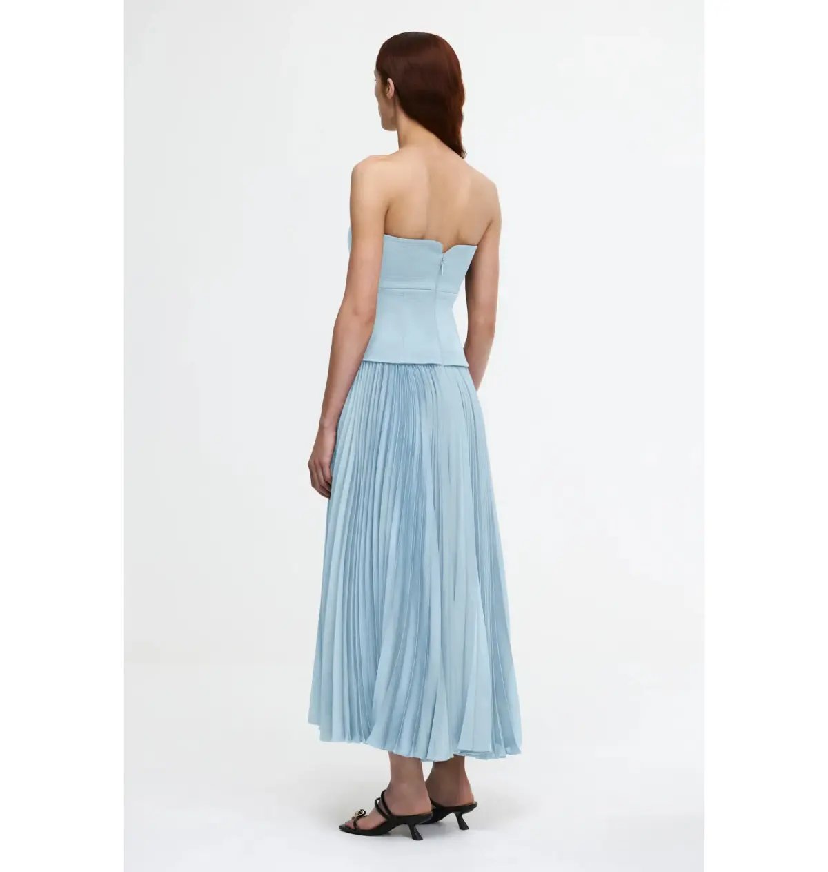 Acler Avonlea Dress in Celeste Blue Size AU 6 photo 3