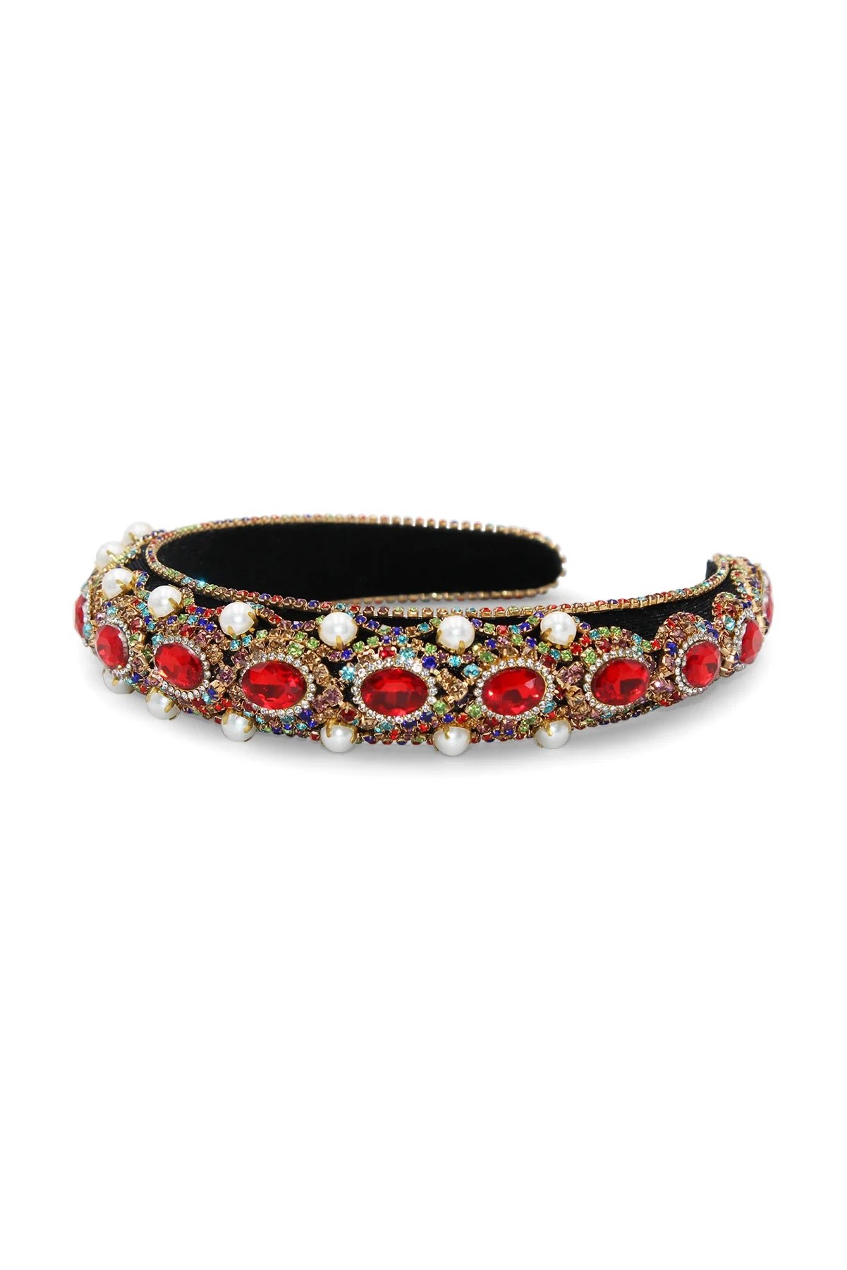 MORGAN & TAYLOR LYRA HEADBAND - RED photo 4