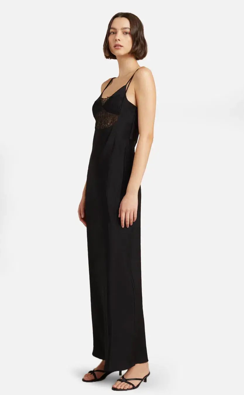 Bec & Bridge Scarlett Maxi Dress Black Size 10 photo 2