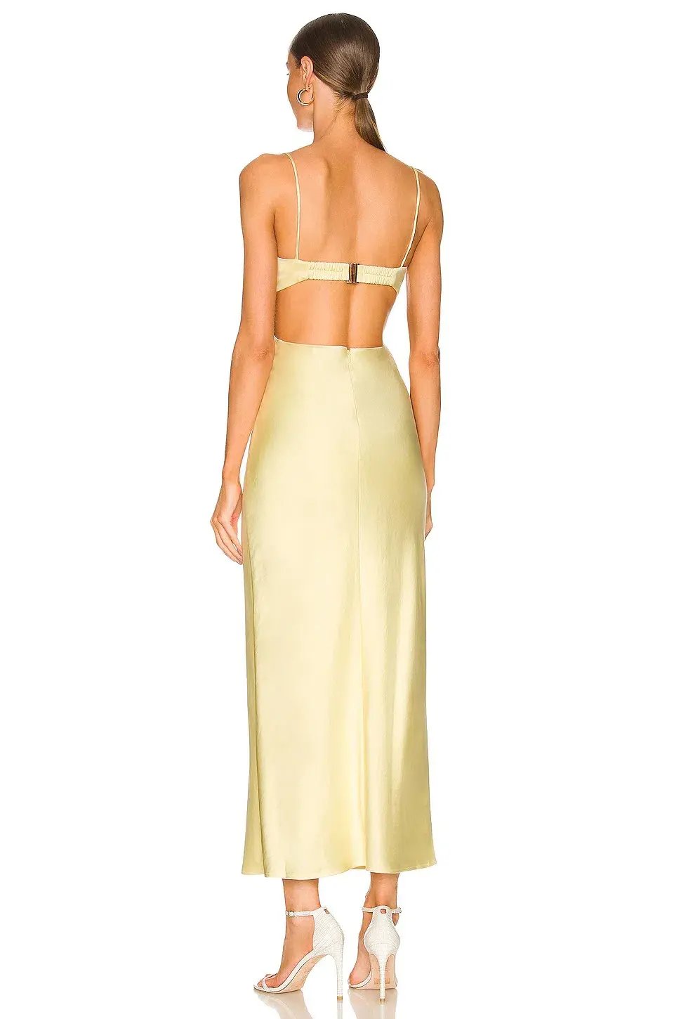 Significant Other Jacy Dress in Butter Yellow Size 6 photo 5