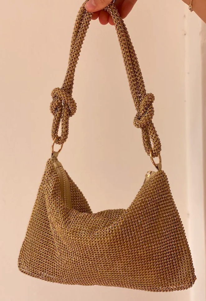 Girls with Gems Sparkly Handbags - Silver, Gold, Pink or Black photo 3