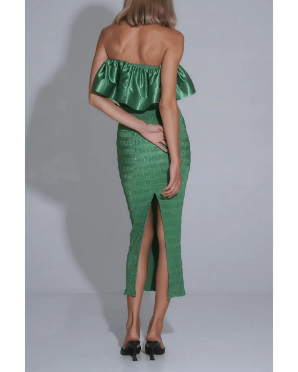 JÁC by L'Idee Capri Cocktail Dress in Verde Size AU 8 photo 3