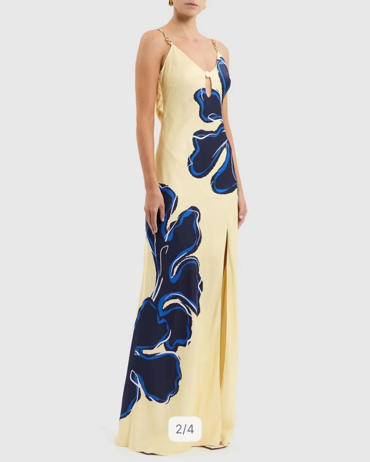 Indigo Bloom Maxi Dress photo 2