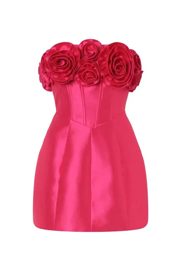 Eliya The Label Tehanni Dress Pink Size 6 photo 3