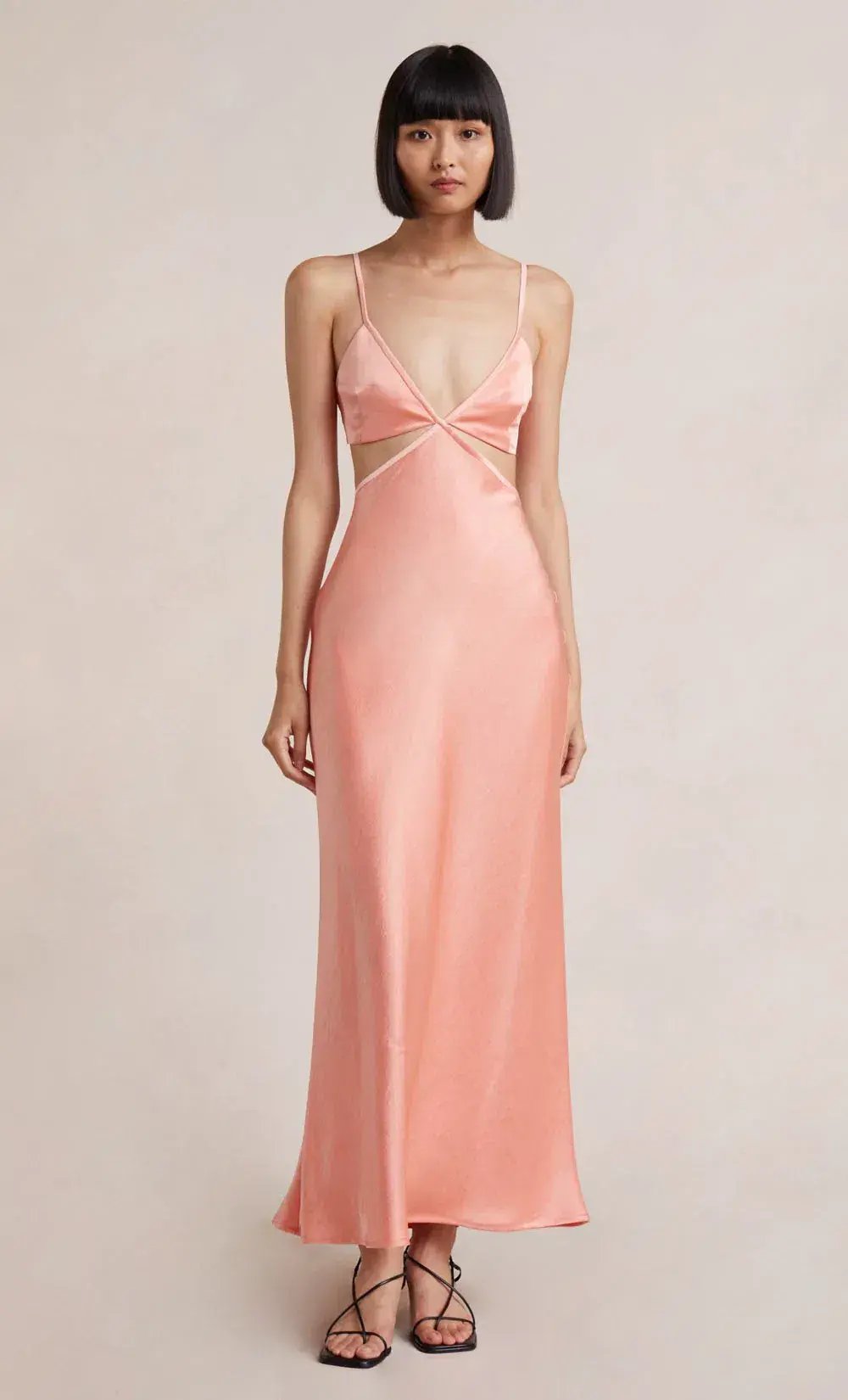 Bec & Bridge Veronique Maxi Dress Coral Size 6 photo 2