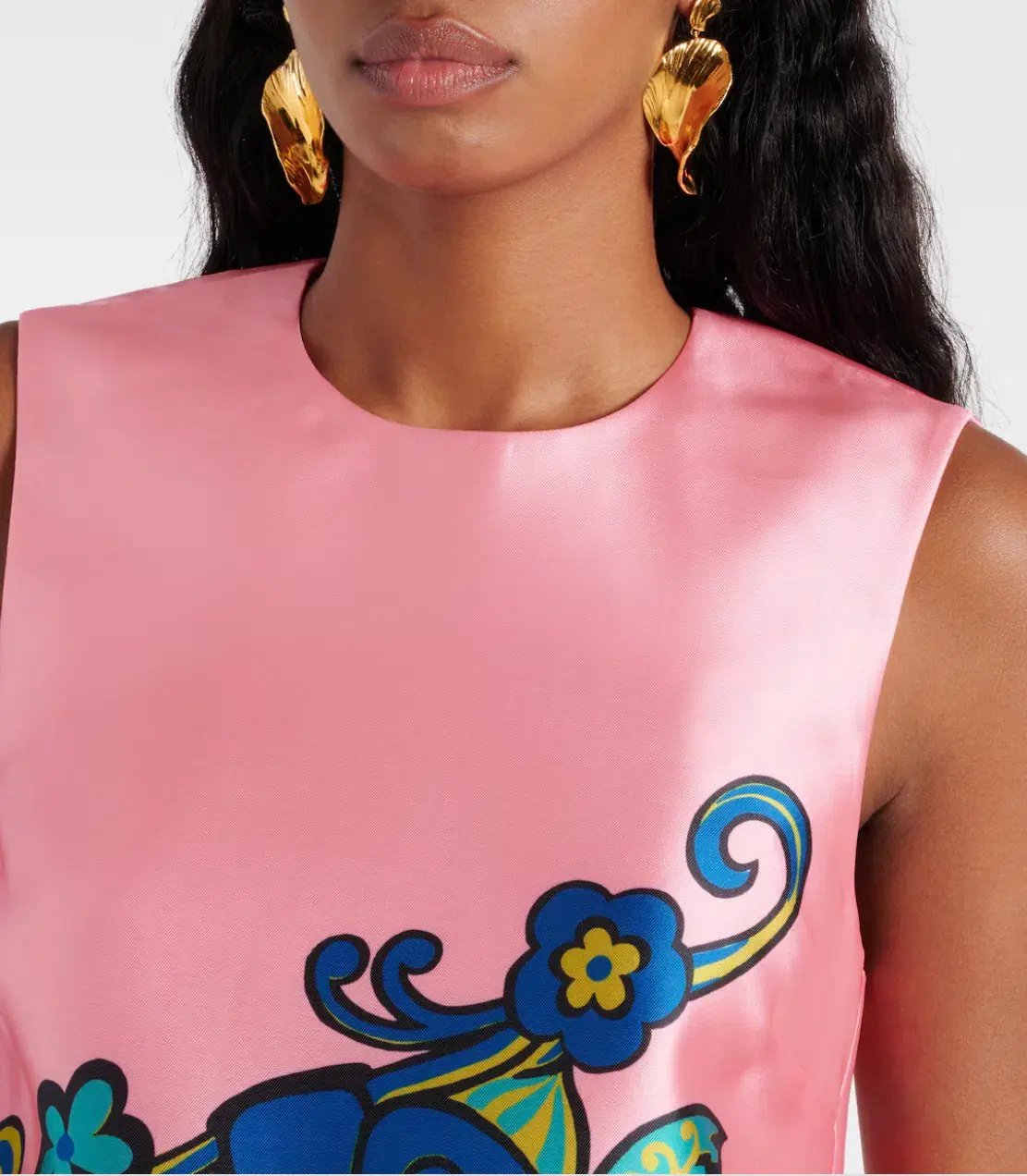Alémais Azalea Floral Mini Dress Pink Floral Size AU 16 photo 2