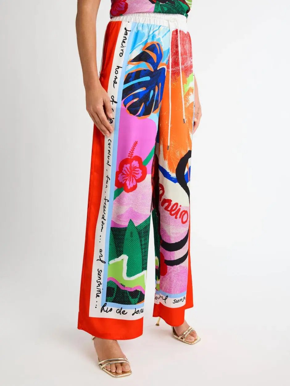 Sheike Rio Scarf Top and Pants Set Print Size 6 photo 4