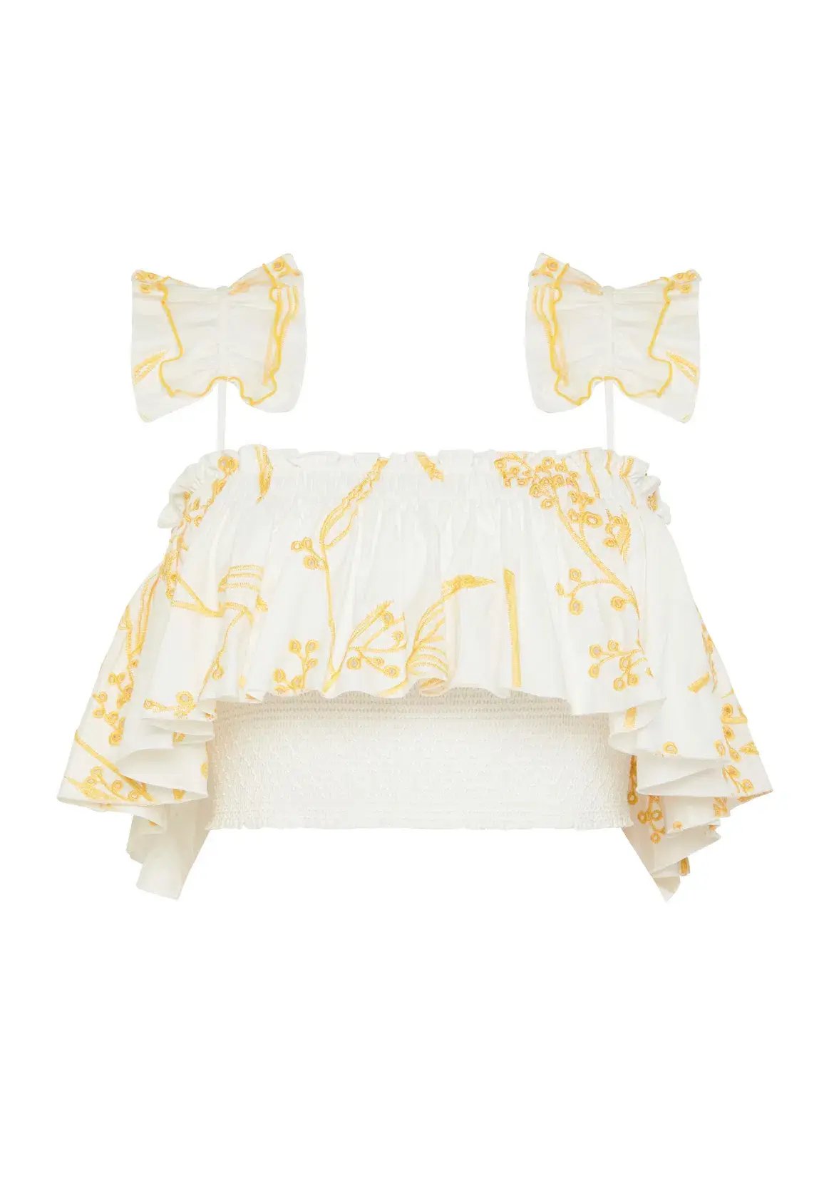 Aje Mimosa Smock Frill Cami Top Print Size 6 photo 3