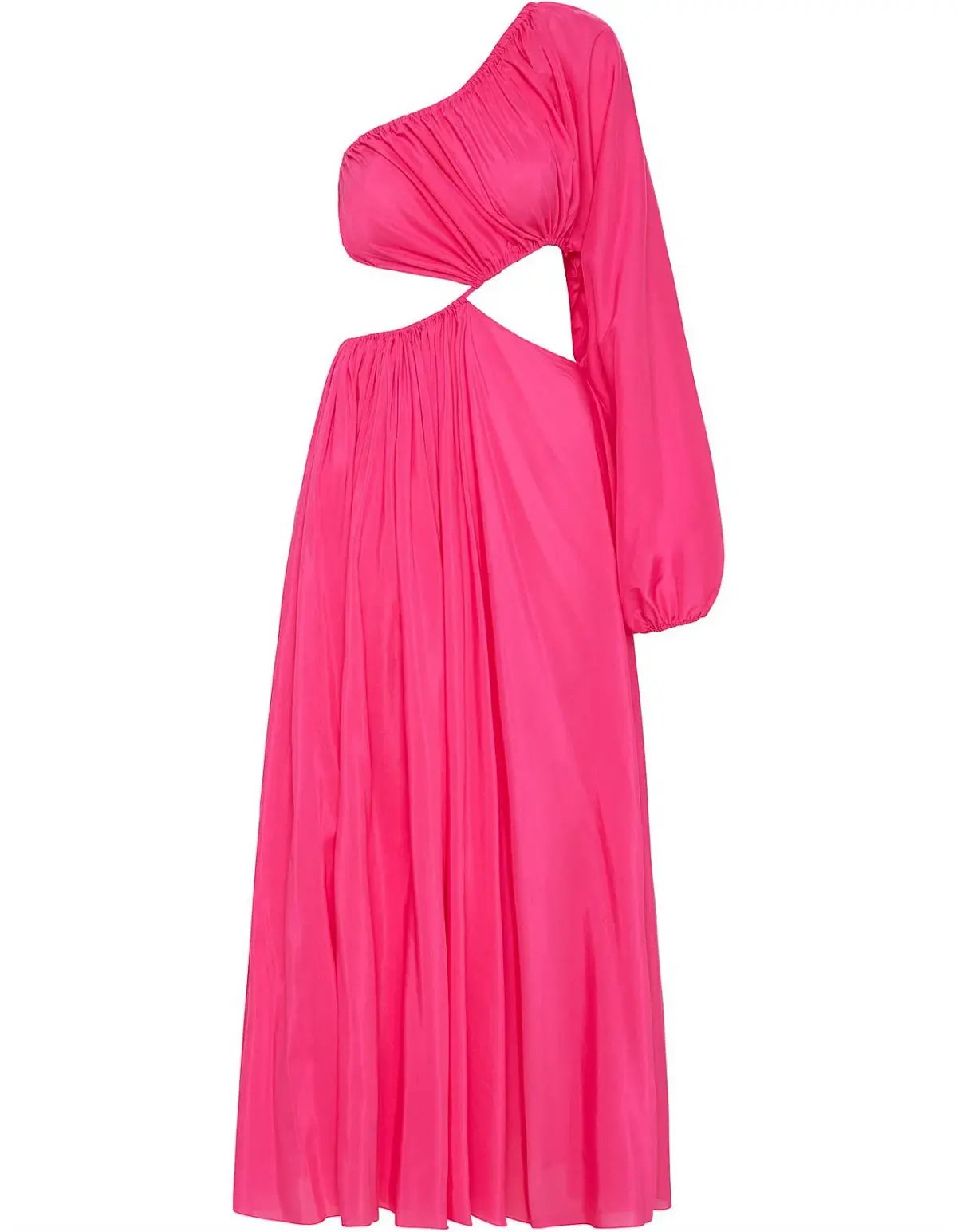 Matteau Asymmetric Wave Dress Pink Size 3 / AU 10 photo 5
