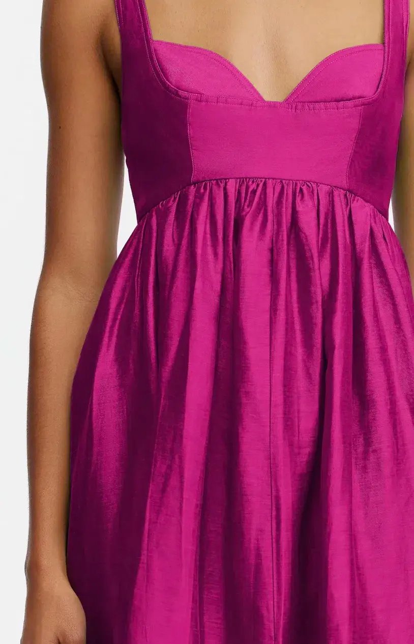 Acler Sandgate Maxi Dress in Plum Size AU 12 photo 3
