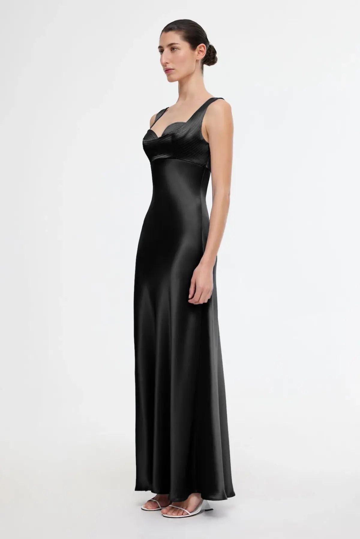 Acler Fagan Maxi Gown Black Size 8 photo 2