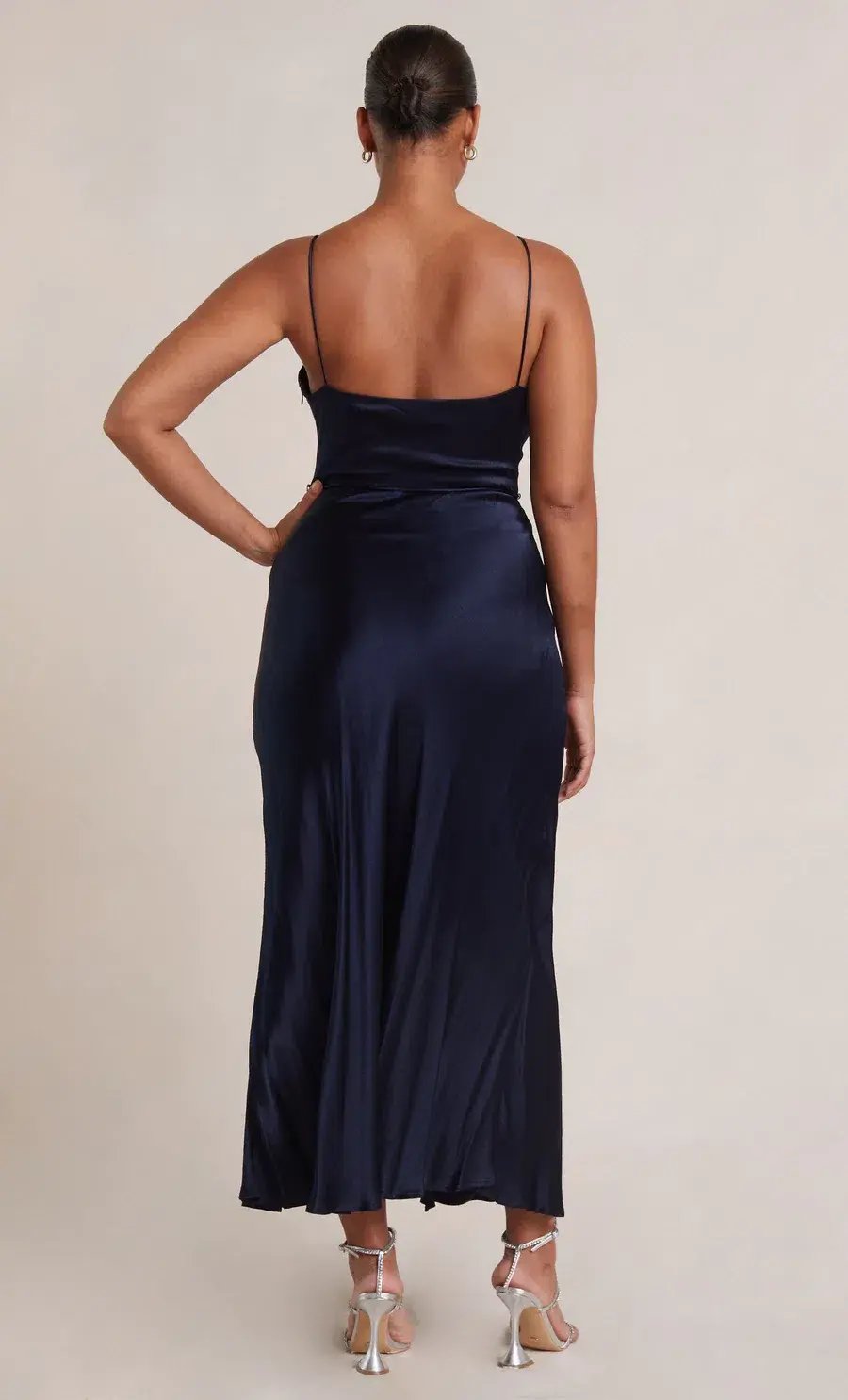 Bec and Bridge Moon dance Midi Dress Navy Size 12 photo 3