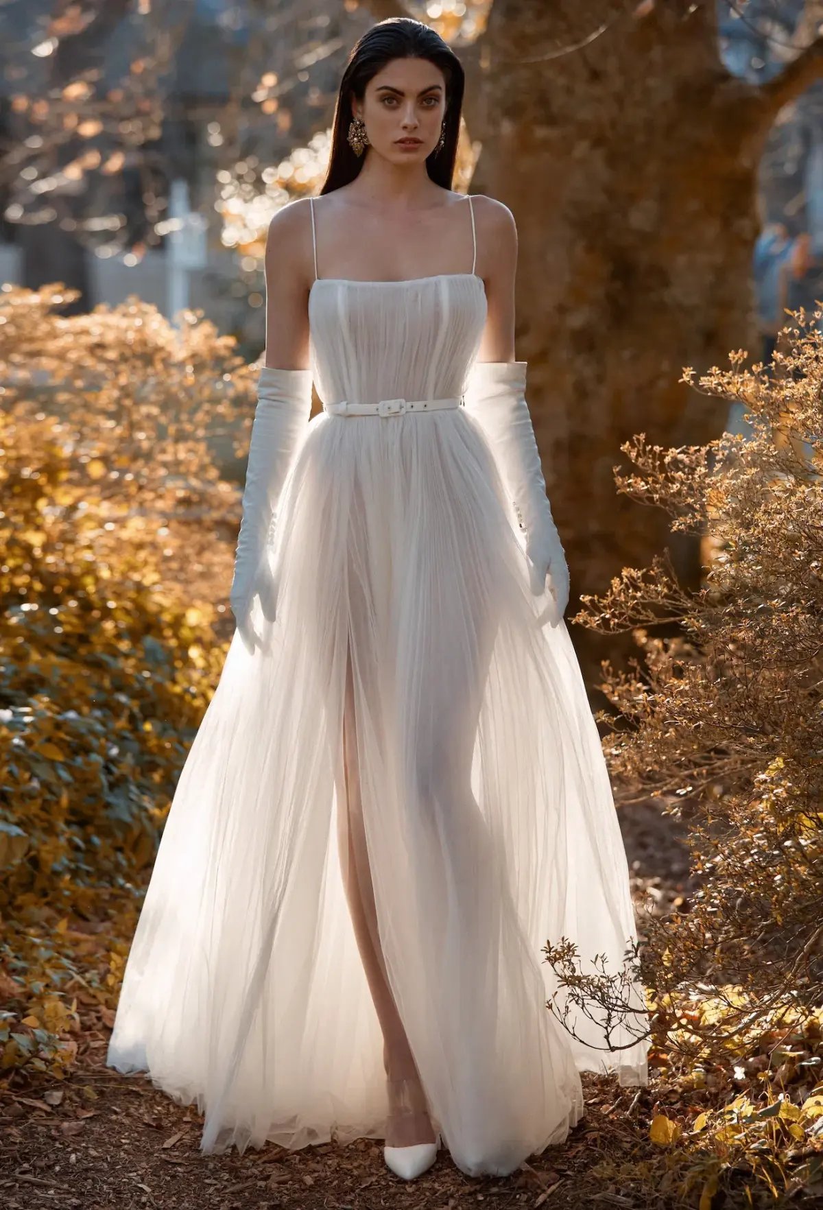 Leah Da Gloria Harley Gown White Size 10 photo 4