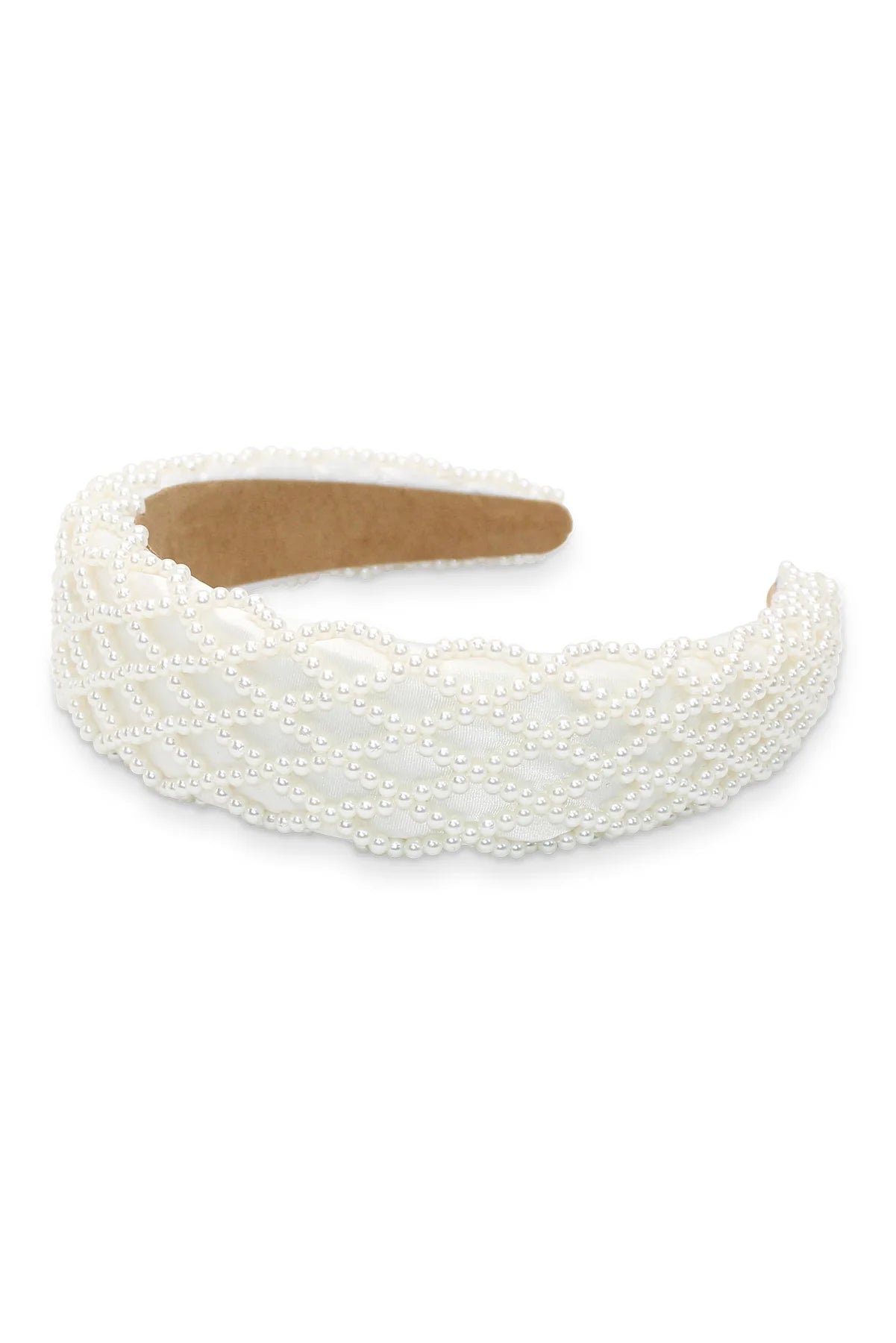 MORGAN & TAYLOR VALENCIA HEADBAND - WHITE photo 5
