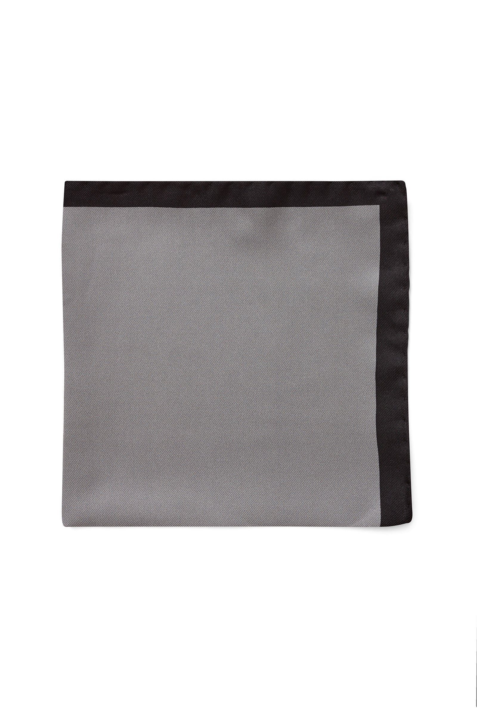 Joe Black Black Paisley 4 Fold Pocket Square photo 2