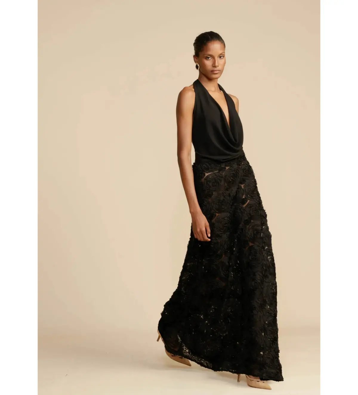 Arcina Ori Adriana Maxi Dress Black Size XS/AU 6 photo 3
