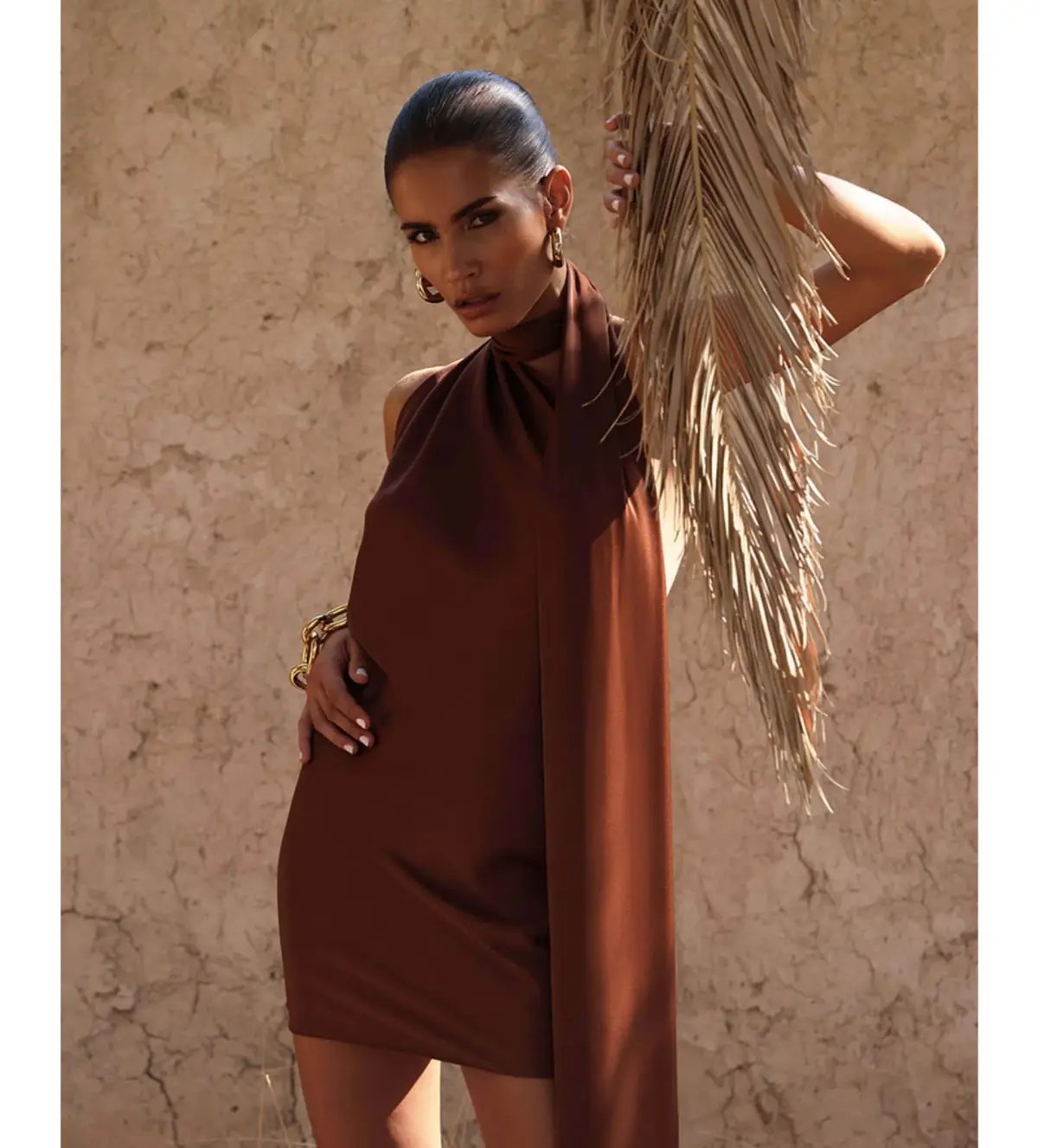 Rat & Boa Serafia Dress in Cocoa Size 6 photo 2