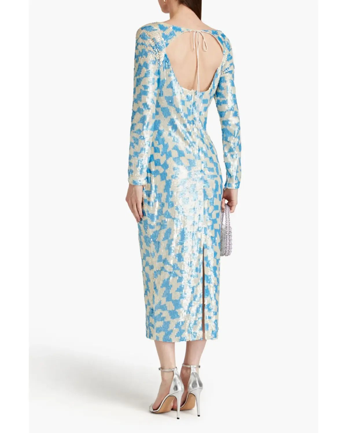 Rachel Gilbert Teddi Gown Blue Size 3 / AU 12 photo 2