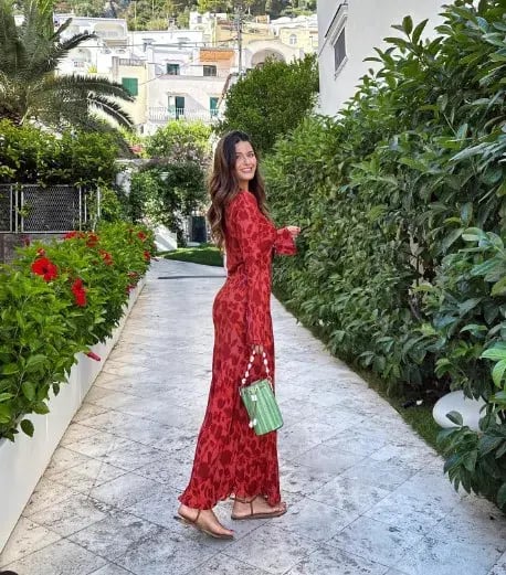 Realisation Par The Gia Maxi Dress Havana Print Size XS /6 photo 3