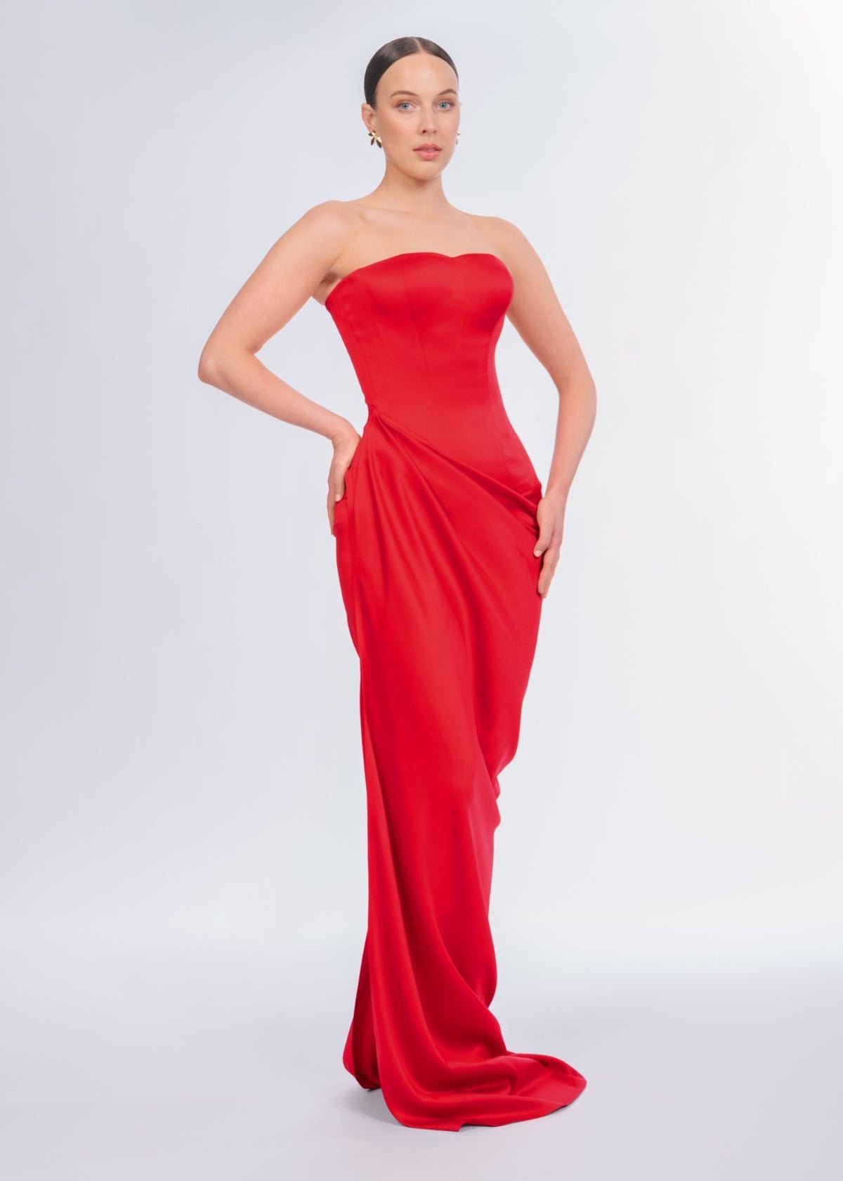 Evelyn Gown in Red photo 3