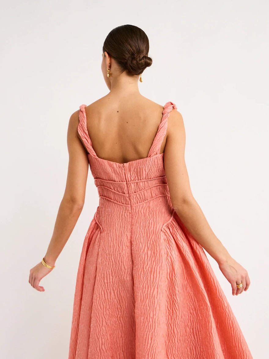 Rachel Gilbert Sophy Strap Dress - Pink photo 4